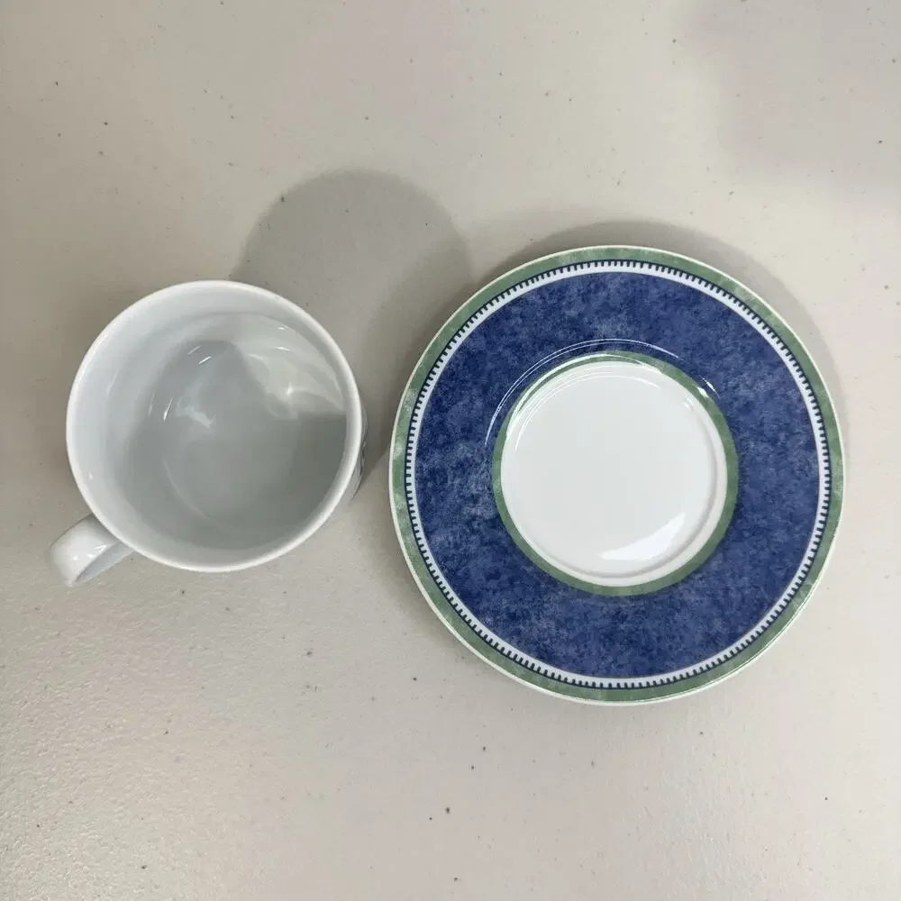 Villeroy & Boch Switch 3 Porzellan Germany Breakfast Cup & Saucer Set A14 & B32